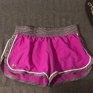 Under Armour running shorts